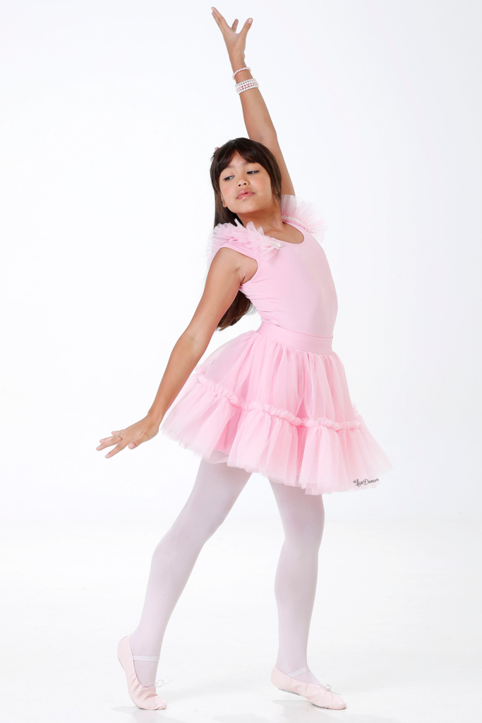 Saia Bailarina Tutu Princesa Rosa - Lua Dance
