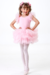 Vestido Body com Babados de Tule Rosa - comprar online