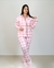 Pijama Americano Feminino Moletinho Felpado Moderninho