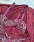 Camisola Longa de Amamentação com Robe Longo bicolor Marsala com Amêndoa - Fluity