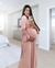 Camisola longa maternidade com Rob longo Rosa ROMANCE na internet
