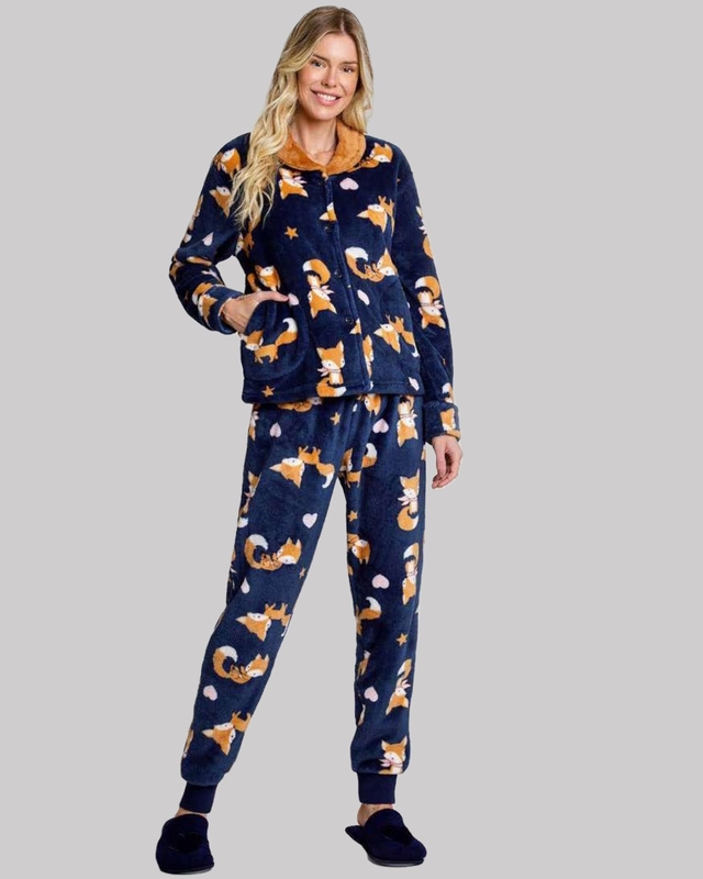 Pijama Soft Feminino Fox - Buy in ANNA ROSA LINGERIE