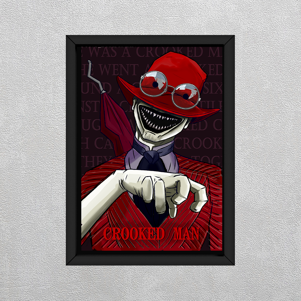 Quadro Com Moldura Poster Decorativo Game Geek Jogo Red Dead