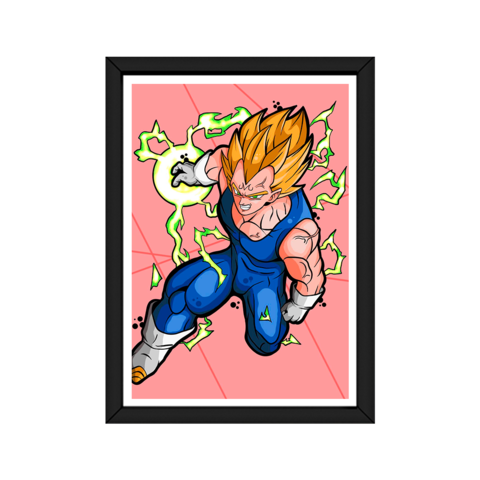 Quadro Decorativo Desenho Dragon Ball Z Dragão