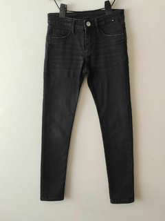 PANTALÓN - &DENIM - TALLE 8 A 9 AÑOS - JEAN NEGRO