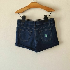 SHORT - US POLO ASSN - TALLE 6 AÑOS - JEAN AZUL en internet