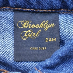 VESTIDO - BROOKLYN GIRL - TALLE 24 MESES - JEAN AZUL // NUEVO !! - PilchaGo