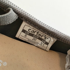 BALERINAS - CARTER´S - TALLE AR 19 - GRIS CON GLITTER