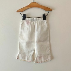 PANTALÓN - PRENATAL - TALLE 9 MESES - LINO BLANCO - comprar online