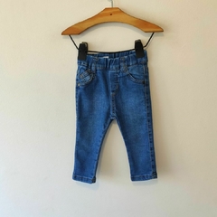 PANTALÓN - BROER - TALLE 3 A 6 MESES - JEAN AZUL