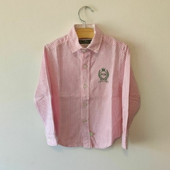 CAMISA - PAN CON CHOCOLATE - TALLE 3 AÑOS - RAYAS ROSA ML