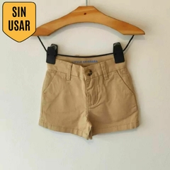 SHORT - LITTLE AKIABARA - TALLE 6 MESES - BEIGE