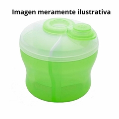 DISPENSER DOSIFICADOR LECHE - MUNCHKIN - VERDE CON TRES DIVISIONES en internet