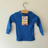 REMERA - OWOKO - TALLE 6 MESES - AZUL ML