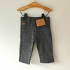 PANTALÓN - MINIMIMO - TALLE 6 MESES - GRIS TEJIDO