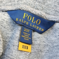 CONJUNTO - POLO RALPH LAUREN - TALLE 2 AÑOS - SET X2 PIEZAS (CAMPERA Y PANTALÓN) GRIS