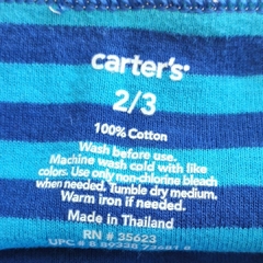 CALZONCILLO - CARTER'S - TALLE 2 A 3 AÑOS - RAYAS AZUL en internet