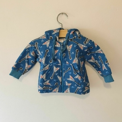 CAMPERA - GRISINO - TALLE 1 A 3 MESES - AZUL MOTIVO GUITARRAS