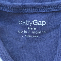 BODY - GAP - TALLE 3 MESES - CELESTE MOTIVO RINOCERONTE en internet