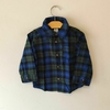 CAMISA - CARTER´S - TALLE 18 MESES - A CUADROS VERDE Y AZUL ML