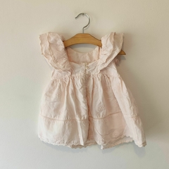 VESTIDO MC - ZARA - TALLE 6 A 9 MESES - ROSA - comprar online