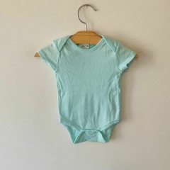 BODY - ZARA - TALLE 1 A 3 MESES - VERDE MC