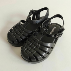 SANDALIAS - MINI MELISSA - TALLE AR 23 - NEGRO // SEGUNDA SELECCIÓN