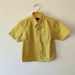 CAMISA - TOMMY HILFIGER - TALLE 3 AÑOS - A CUADROS AMARILLO