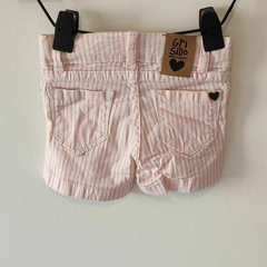 SHORT - GRISINO - TALLE 3 A 4 AÑOS - A RAYAS BLANCO Y ROSA - comprar online