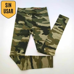 LEGGING - CREWCUTS - TALLE 14 AÑOS - VERDE CAMUFLADA