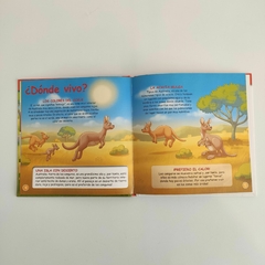 LIBRO COLECCIÓN ANIMALES DE LA SELVA - EL CANGURO - ED PLANETA DEAGOSTINI - comprar online