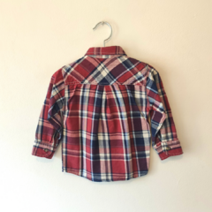 CAMISA - MINIMIMO - TALLE XL (12 MESES) - CUADROS MANGA LARGA - comprar online