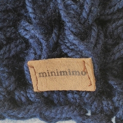 GORRO - MINIMIMO - TALLE ÚNICO - LANA AZUL - comprar online