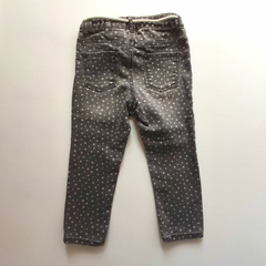 PANTALÓN - H&M - TALLE 18 A 24 MESES - JEAN NEGRO CON ESTRELLAS - comprar online