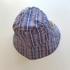 GORRO - PETIT ENFANT - CIRCUNFERENCIA 36 CM - CUADROS AZUL Y ROJO