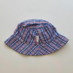 GORRO - PETIT ENFANT - CIRCUNFERENCIA 36 CM - CUADROS AZUL Y ROJO - comprar online