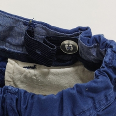PANTALON H M TALLE 9 A 12 MESES GABARDINA AZUL