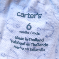 MUSCULOSA - CARTER´S - TALLE 6 MESES - BLANCO CON ANCLAS en internet