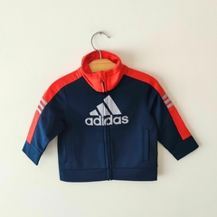 CONJUNTO - ADIDAS - TALLE 6 MESES - SET X2 PIEZAS (CAMPERA Y PANTALÓN) AZUL Y ROJO - comprar online