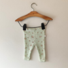 LEGGING - CHEEKY - TALLE XS (1 A 3 MESES) - VERDE CON FLORES