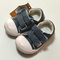 ZAPATILLAS MIMO TALLE AR 18 AZUL CON VELCRO NUEVO