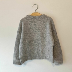 SWEATER - OLD NAVY - TALLE 5 AÑOS - GRIS CON BRILLOS - comprar online