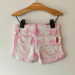 SHORT - CHEEKY - TALLE 18 A 24 MESES - BLANCO Y ROSA BATIK - PilchaGo