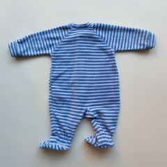 OSITO - BABYCOTTONS - TALLE RN - PLUSH RAYAS AZUL en internet