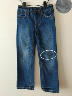 PANTALÓN DENIM - TOMMY HILFIGER - TALLE 6 AÑOS - JEAN AZUL - tienda online