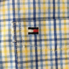 CAMISA - TOMMY HILFIGER - TALLE 18 MESES - A CUADROS AMARILLO Y AZUL - comprar online