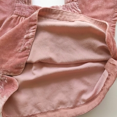 SEGUNDA SELECCIÓN - REMERA - ZARA - TALLE 2 A 3 AÑOS - NUDE SIMIL PANA - PilchaGo