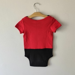 BODY - STAR TREK - TALLE 12 A 18 MESES - ROJO Y NEGRO en internet