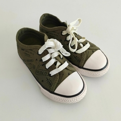 ZAPATILLAS - CHEEKY - TALLE AR 24 - VERDE MOTIVO VARIOS // NUEVO!! - comprar online