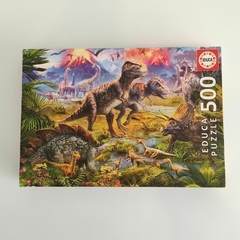 JUGUETE PUZZLE - EDUCA - EDAD +11 AÑOS - 500 PIEZAS MOTIVO DINO